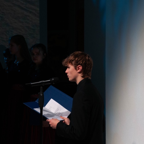 Õpilaste loovtekstid kontsertaktusel