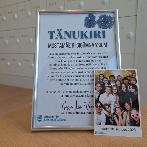 Tunnustus koolile