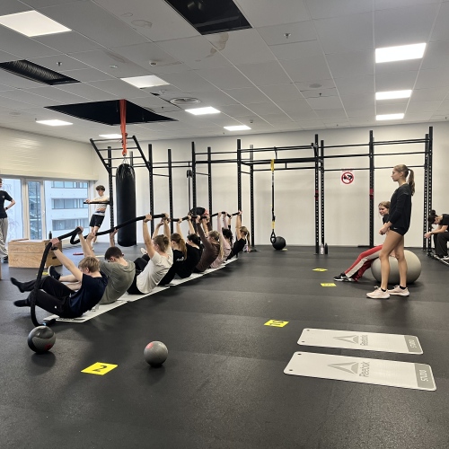 G2 astme õpilased spordipäeval