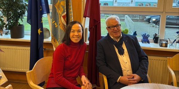 Karmen Kisel ja Andris Priekulis