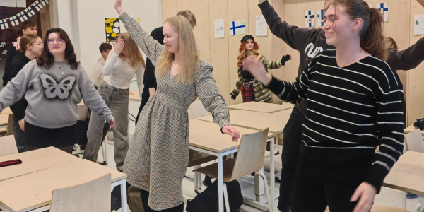 soome keele õppijate külaskäik