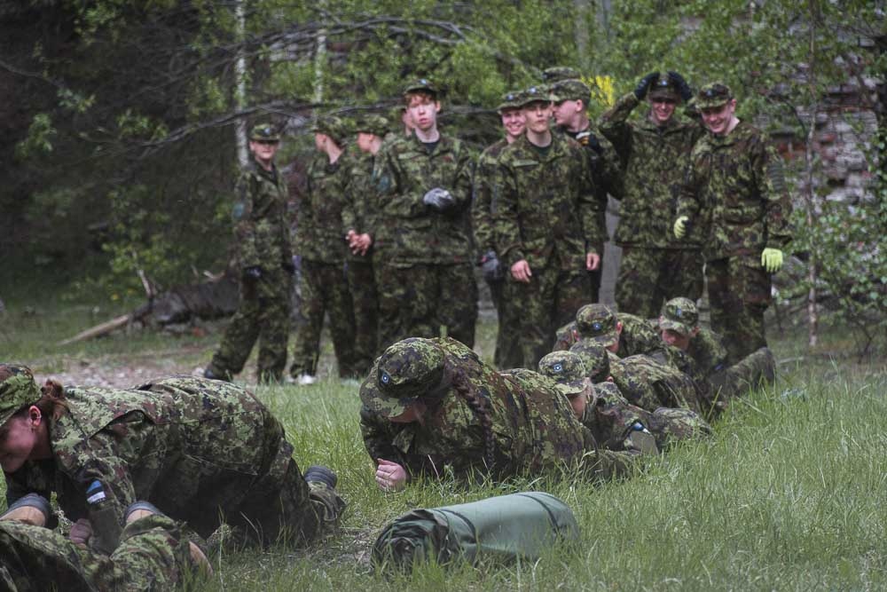 MURGi õpilased riigikaitselaagris