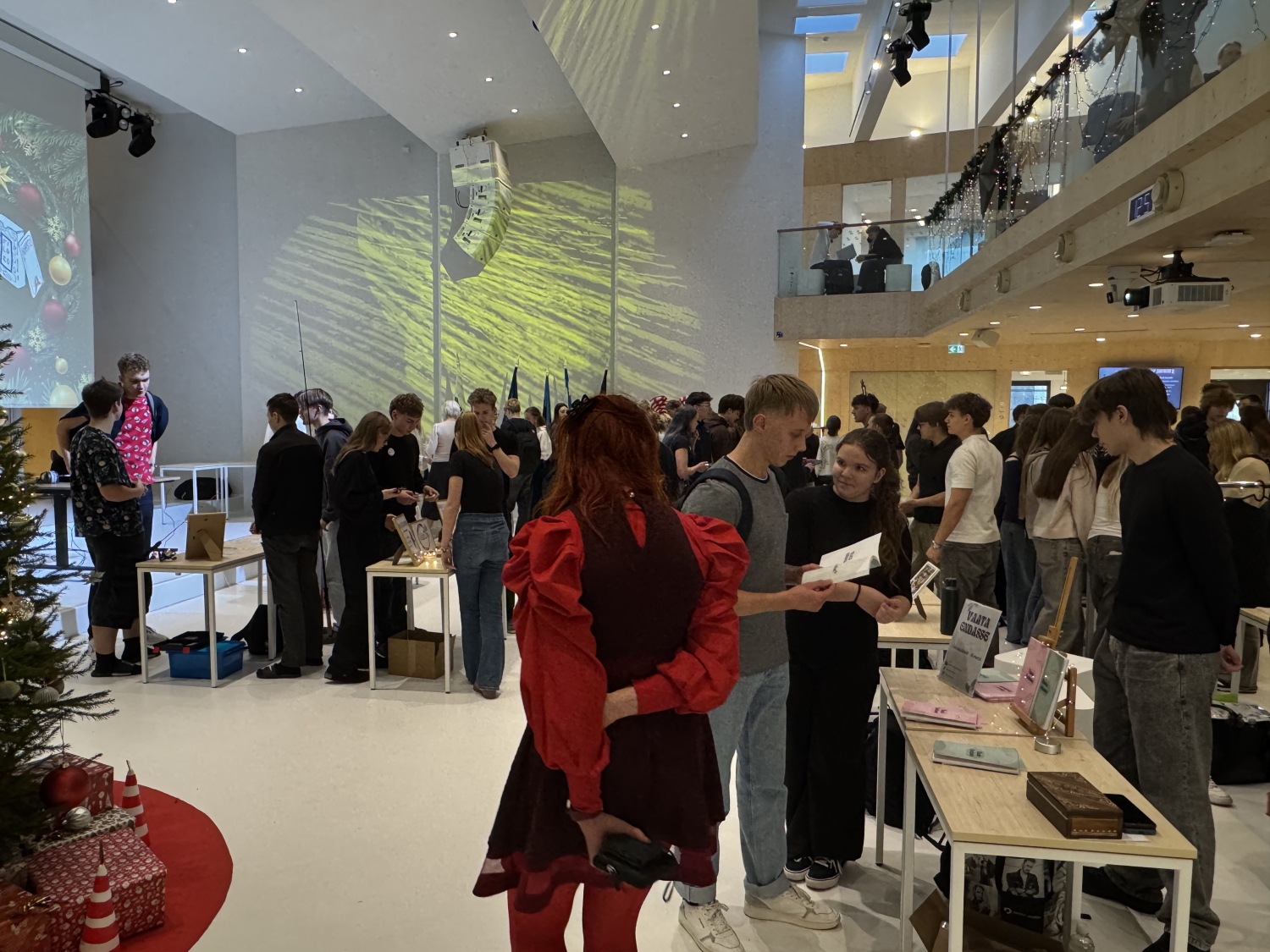 õpilasfirmade jõululaat Polarisel